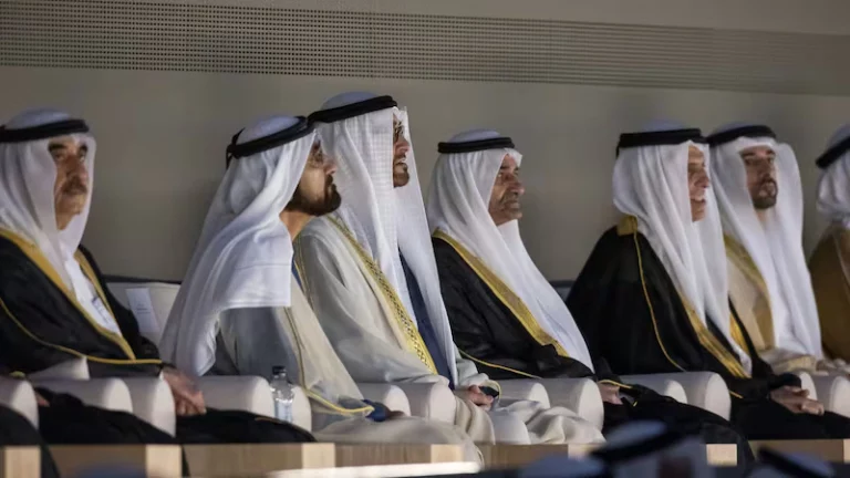 UAE Leaders Celebrate Eid Al Etihad with Spectacular Light and Drone Show